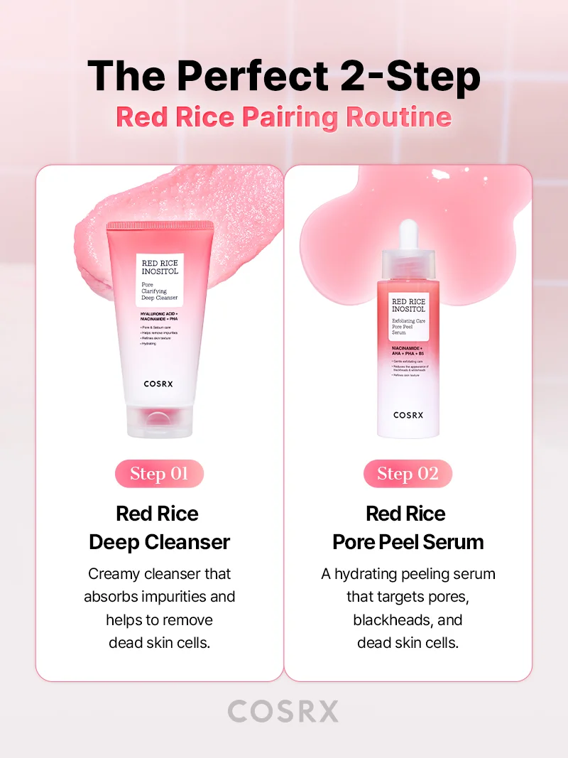 COSRX - Red Rice Inositol Pore Clarifying Deep Cleanser (150ml)