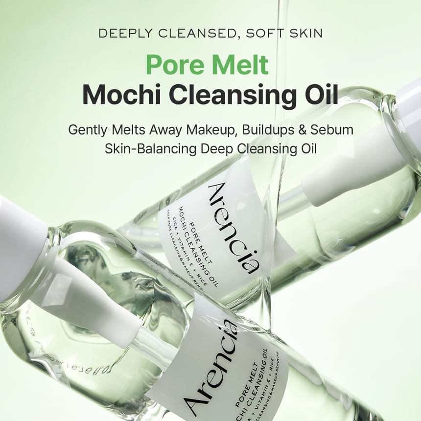 Arencia - Pore Melt Mochi Cleansing Oil [200ml]