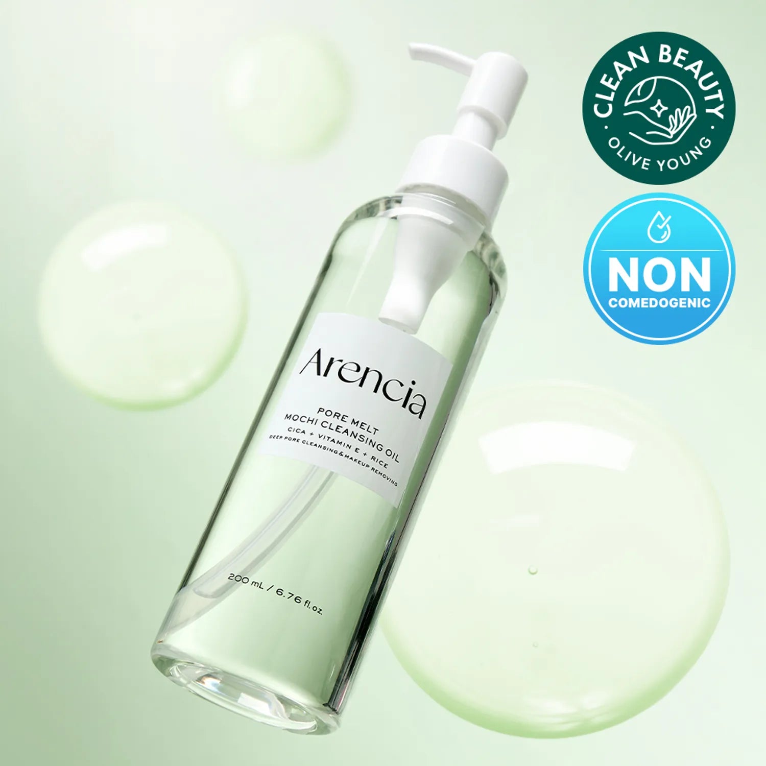 Arencia - Pore Melt Mochi Cleansing Oil [200ml]