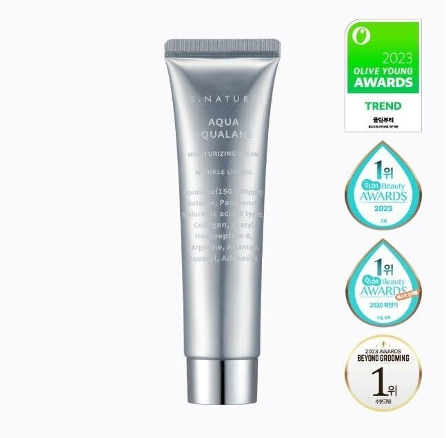 S.NATURE - Aqua Squalane Moisturizing Cream [60ml]