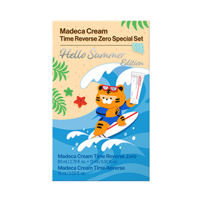 Centellian24 - Hello Summer Edition : Madeca Cream Time Reverse Zero Set (80ml+15ml) + Time Reverse Cream (15m)