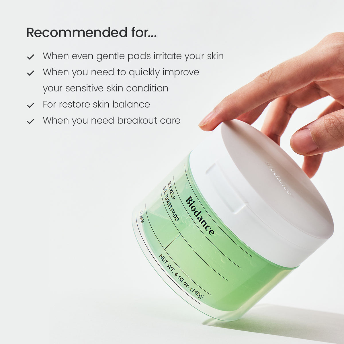 Biodance - Sea Kelp Gel Toner Pad [60ea]