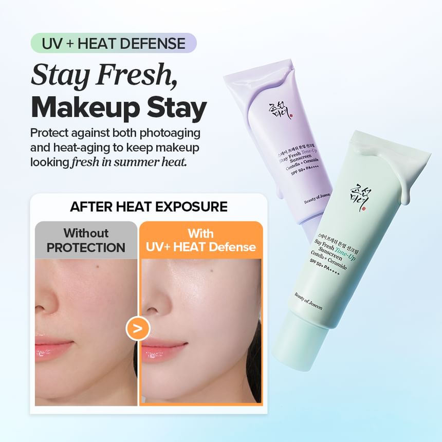 Beauty of Joseon - Stay Fresh Tone-Up Sunscreen (Green) (50ml)