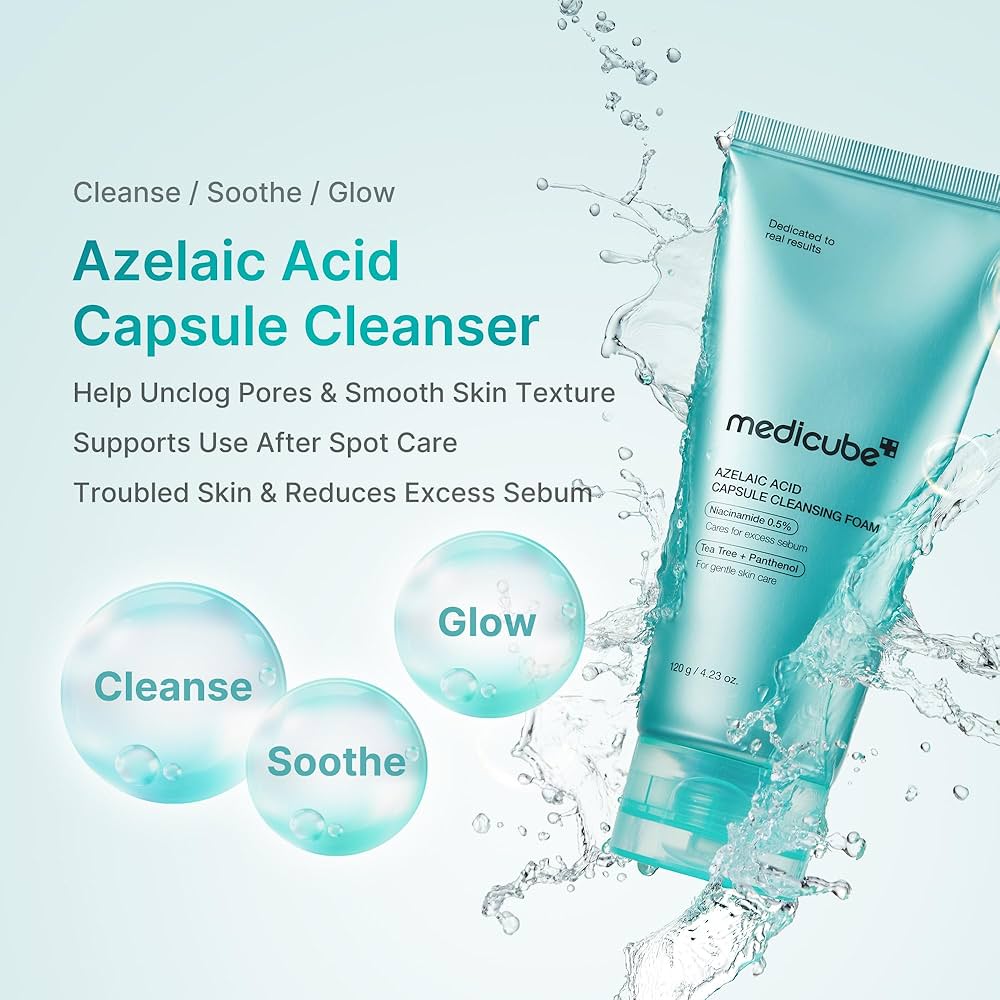 Medicube - Azelaic Acid Capsule Cleansing Foam [120g]