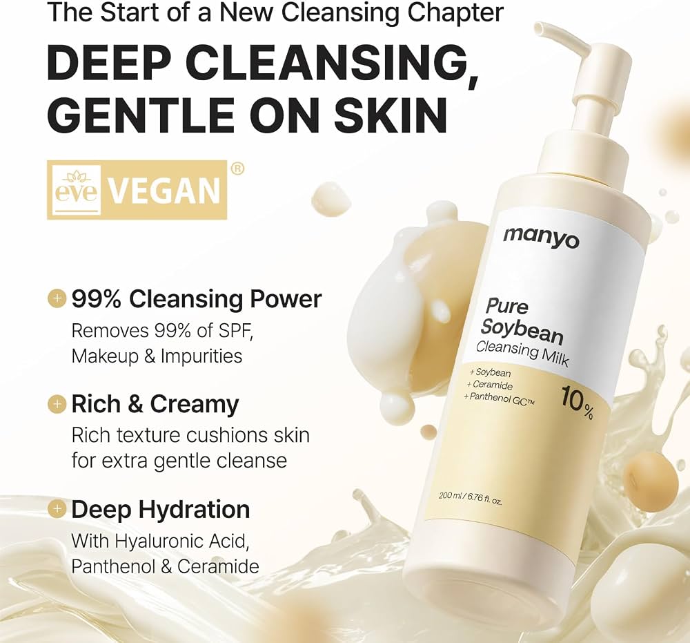 manyo - Pure Soybean Cleansing Milk (200ml)