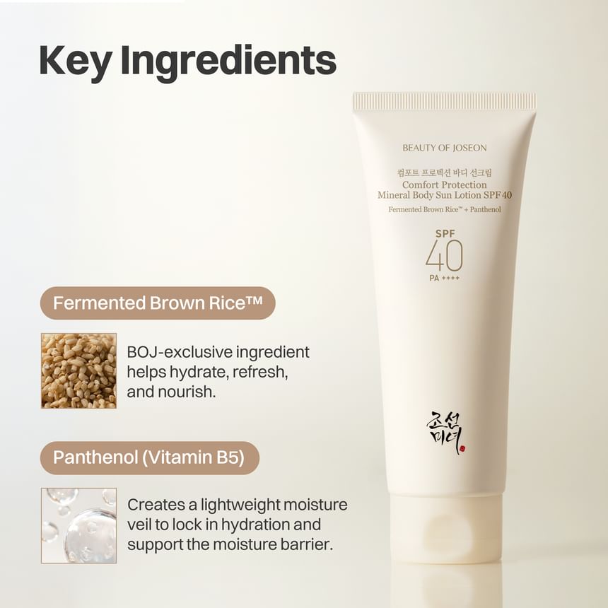 Beauty of Joseon - Comfort Protection Mineral Body Sun Lotion (150ml)