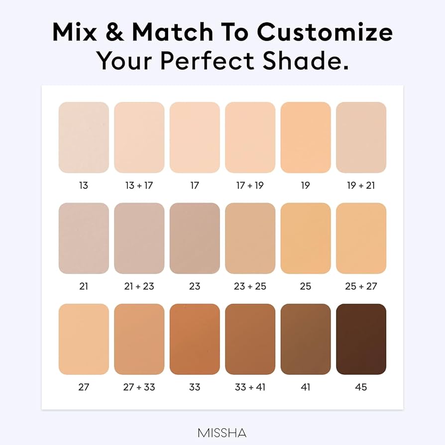 Missha - M Perfect Cover Serum B.B Cream Pro #21 Light Beige (50ml)