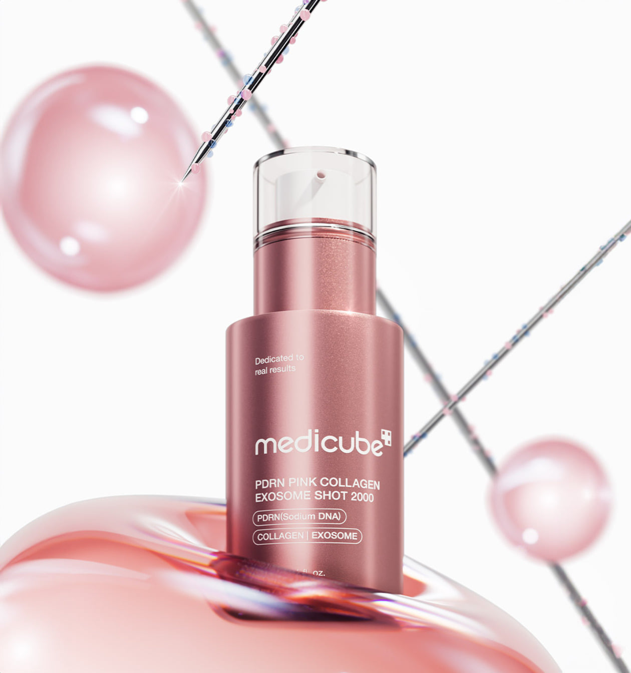 Medicube - PDRN Pink Collagen Exosome Shot Serum 2000 (30ml)