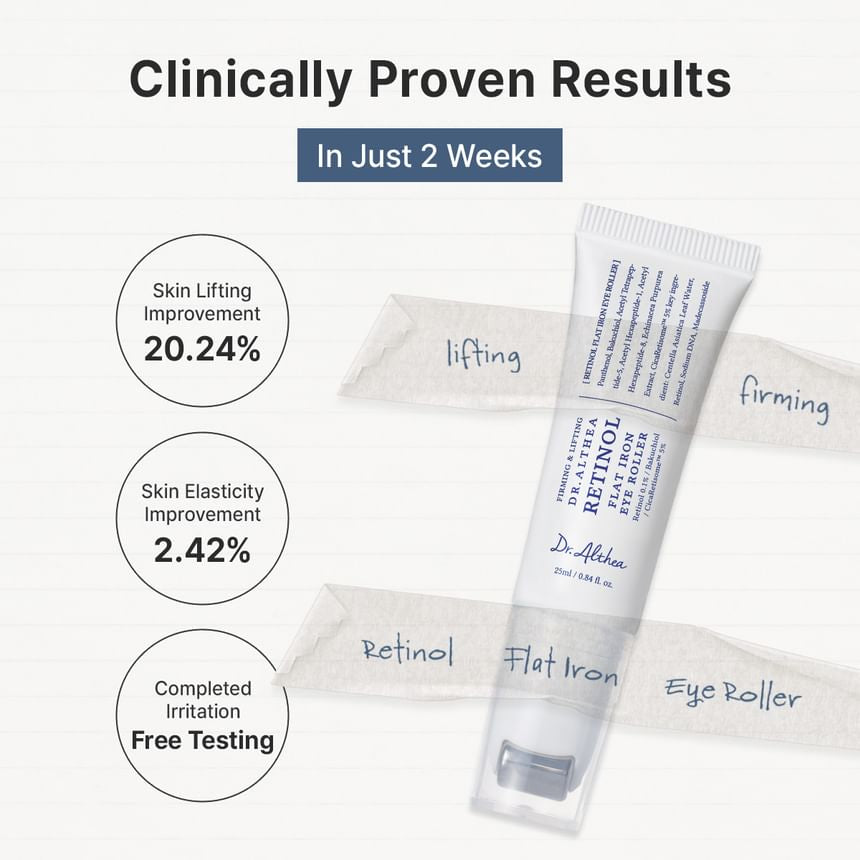 Dr.Althea - Retinol Flat Iron Eye Roller [25ml]