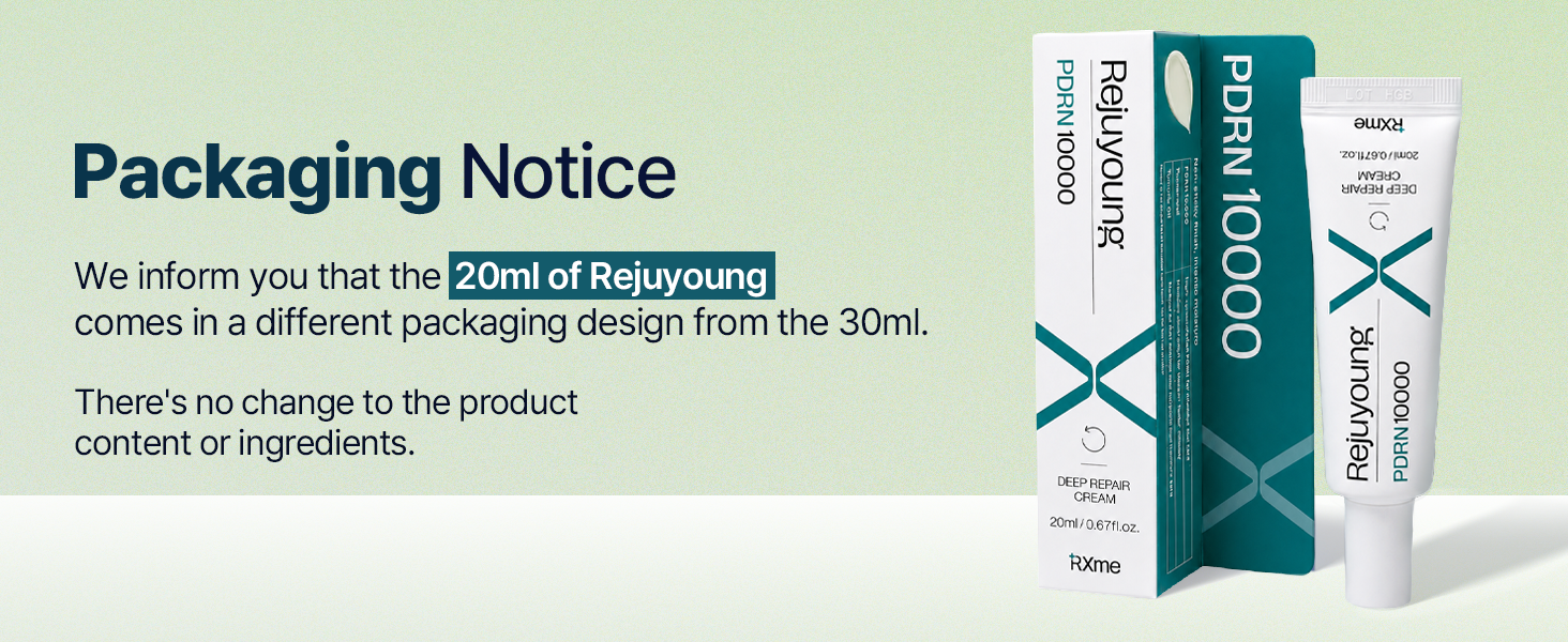 RXme - Rejuyoung Ultra PDRN 10000 Deep Repair Cream [20ml]