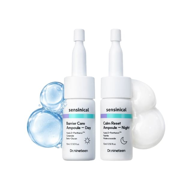 Dr.nineteen - Sensinical Day & Night Ampoule Set [15ml x 2 pcs]
