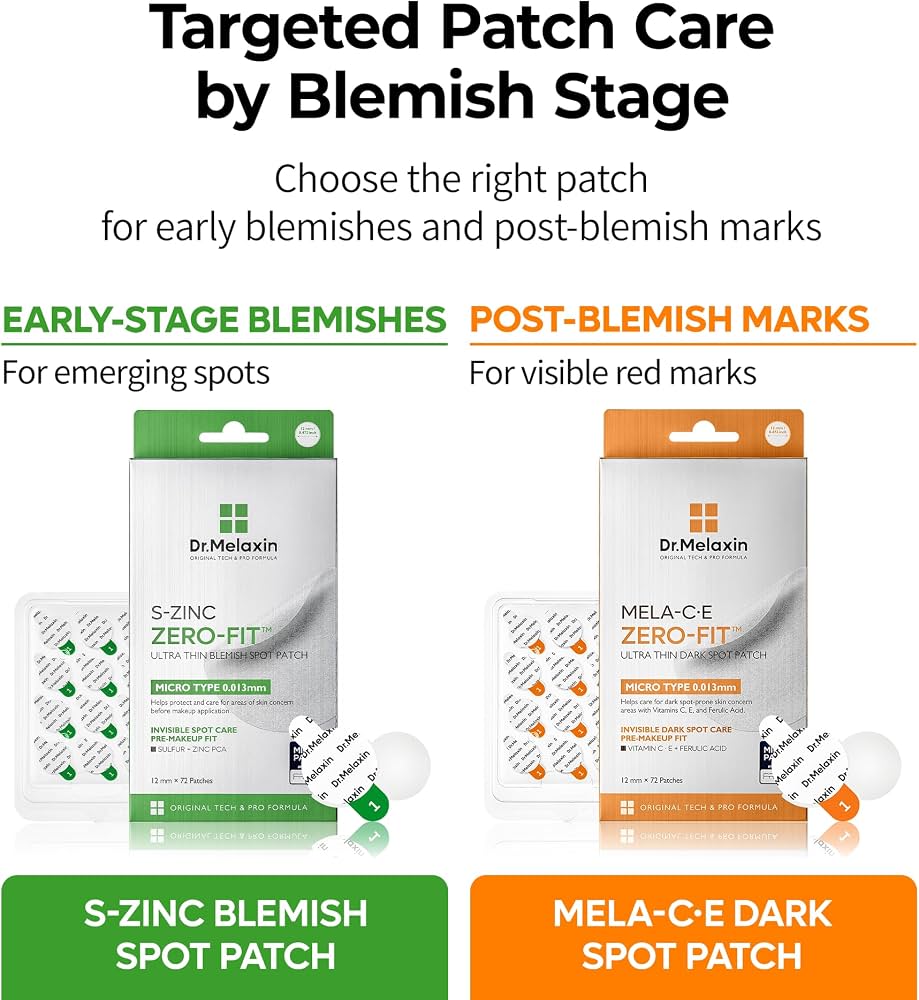 Dr.Melaxin - S-Zinc Zero-Fit Ultra Thin Blemish Spot Patch (72 Patches)