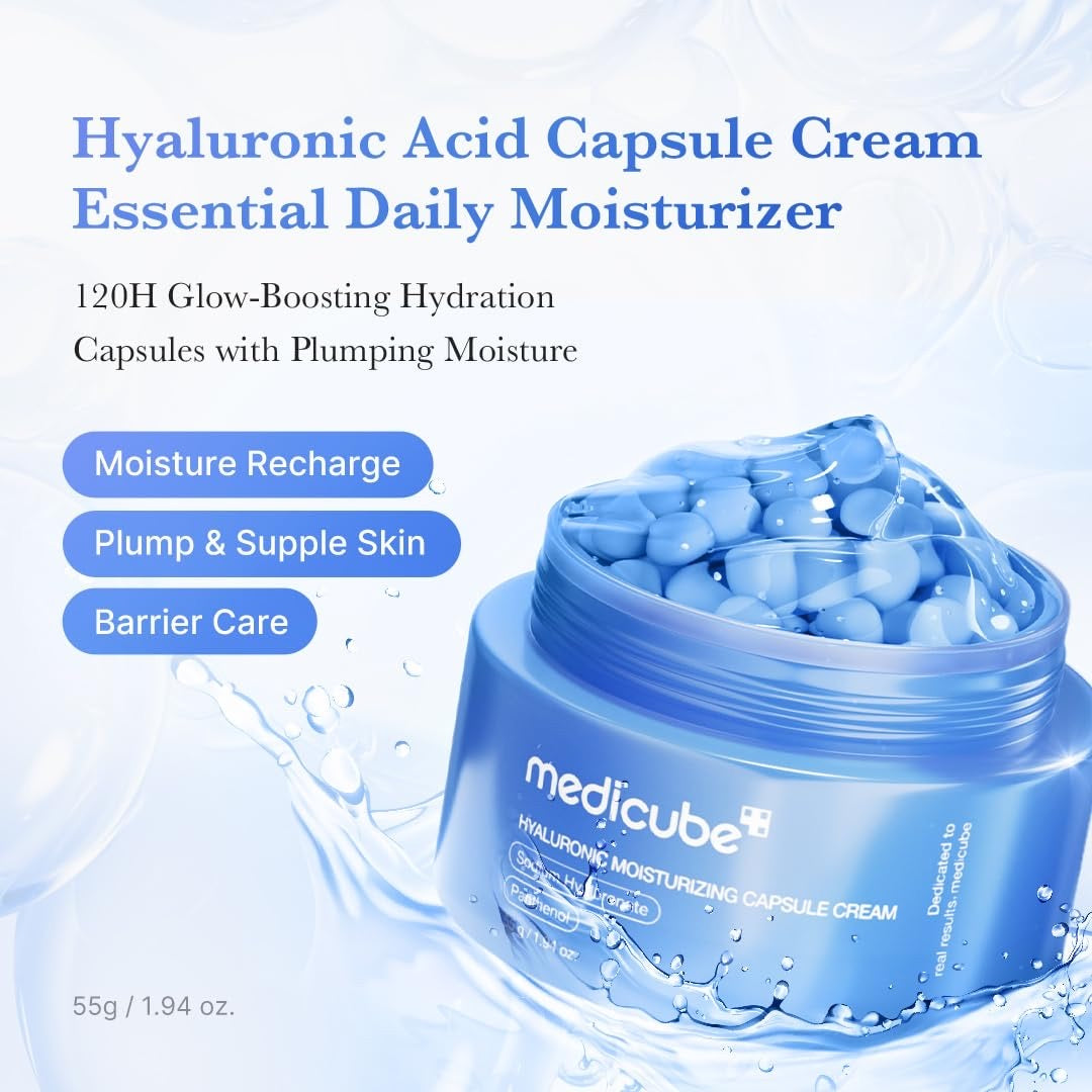 Medicube - Hyaluronic Moisturizing Capsule Cream (55g)