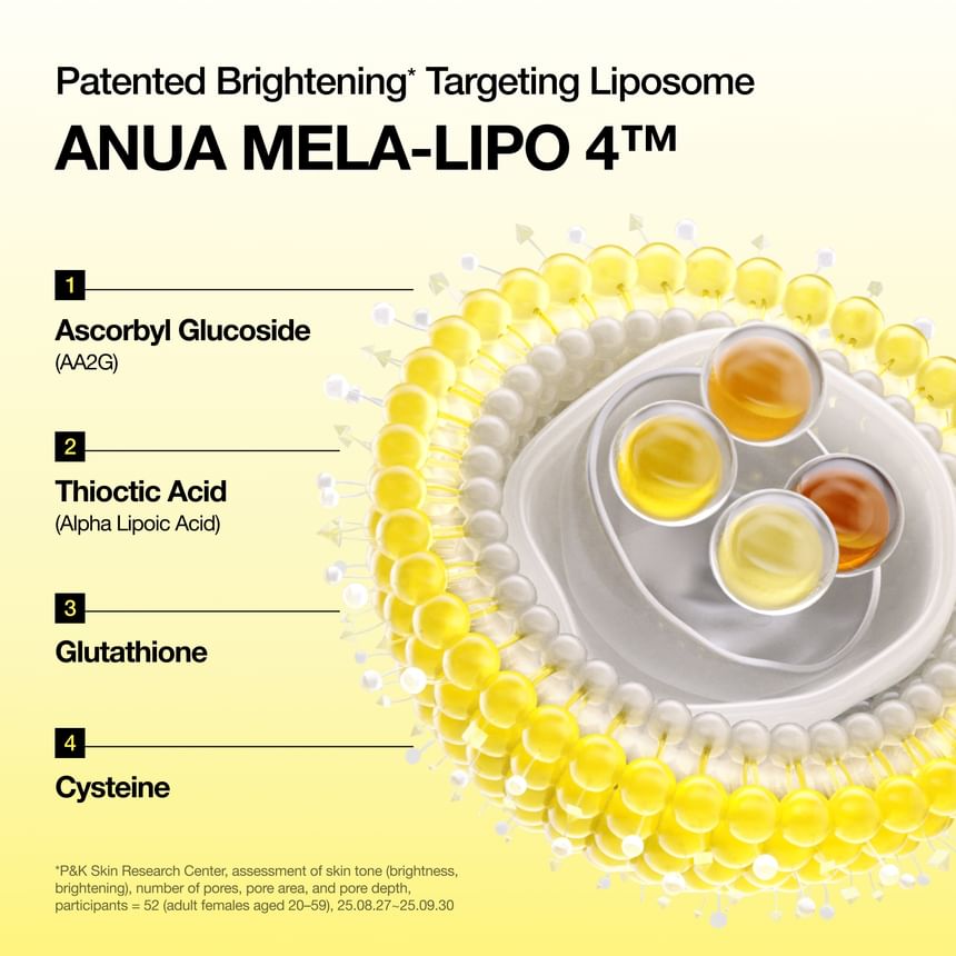 Anua - [KDH] Vita C Porestrix Brightening Serum Mask [1EA]