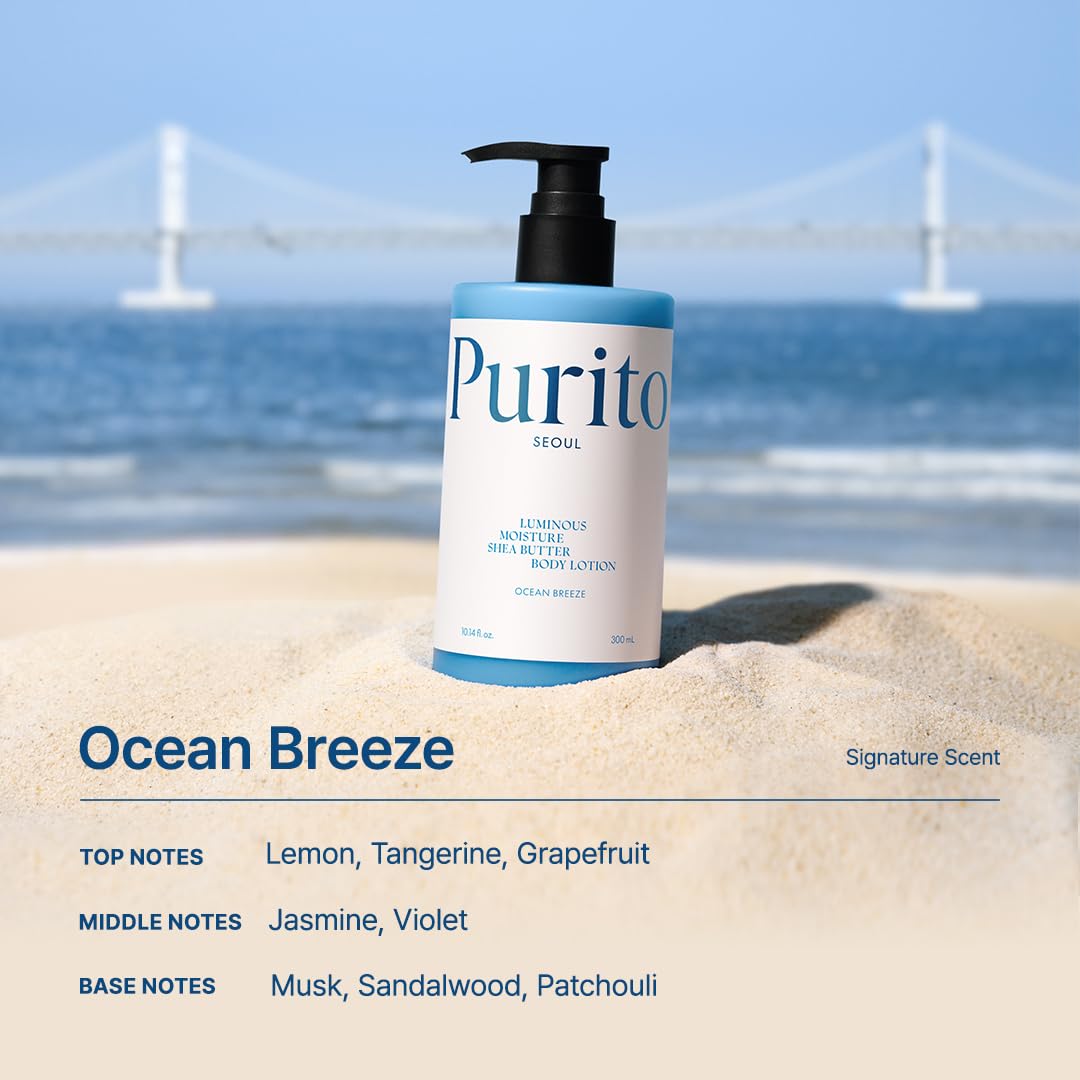 Purito Seoul - Luminous Moisture Shea Butter Body Lotion Ocean Breeze (300ml)