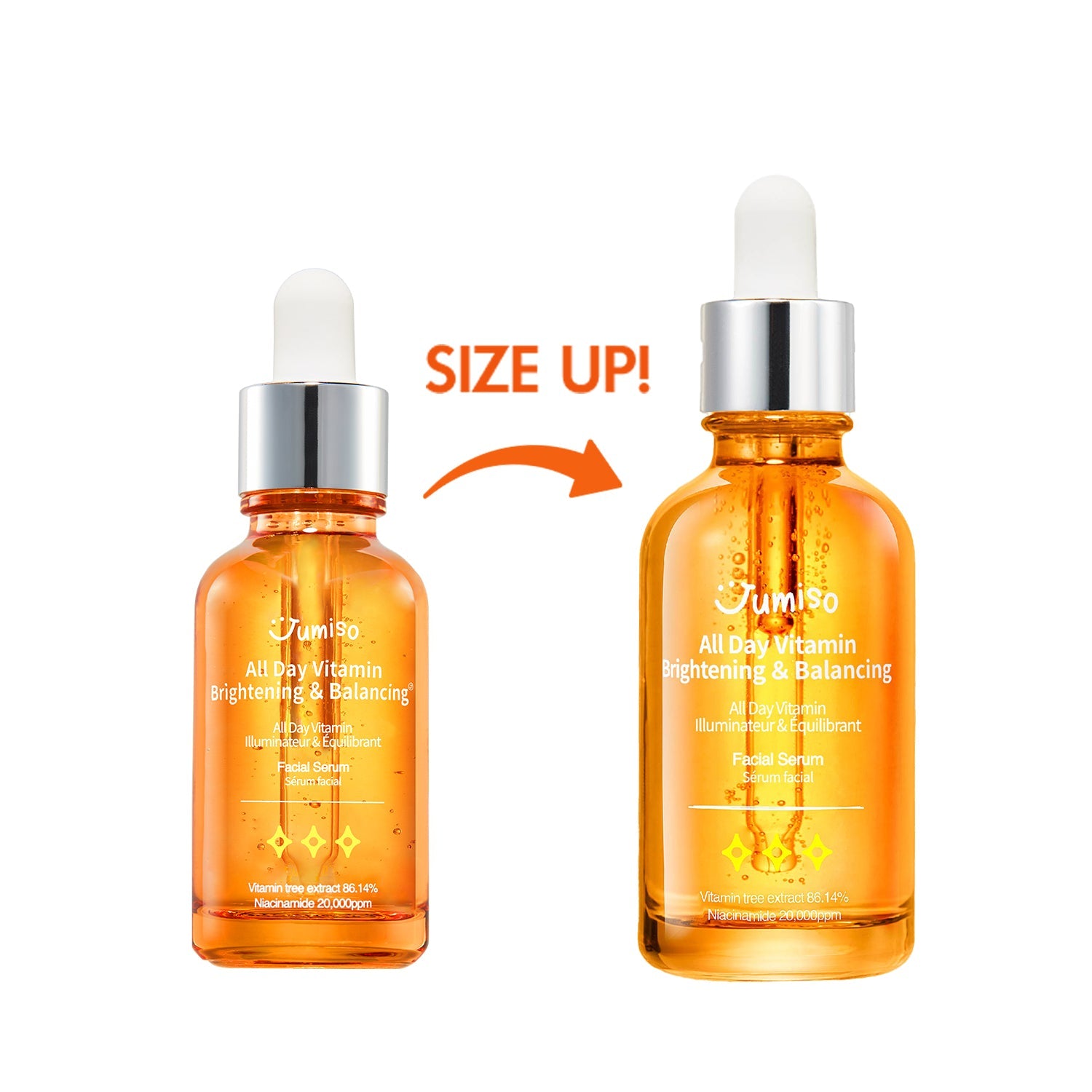 Jumiso - *Size up* All day Vitamin Brightening&Balancing Facial Serum (50ml)