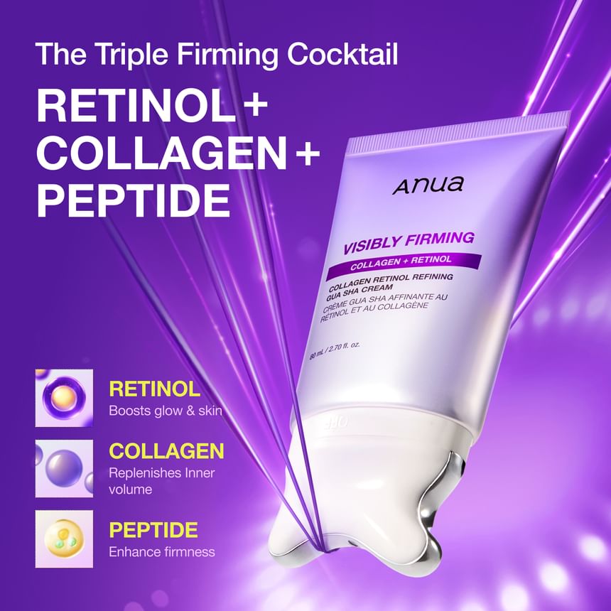 Anua - Collagen Retinol Refining Gua Sha Cream [80ml]