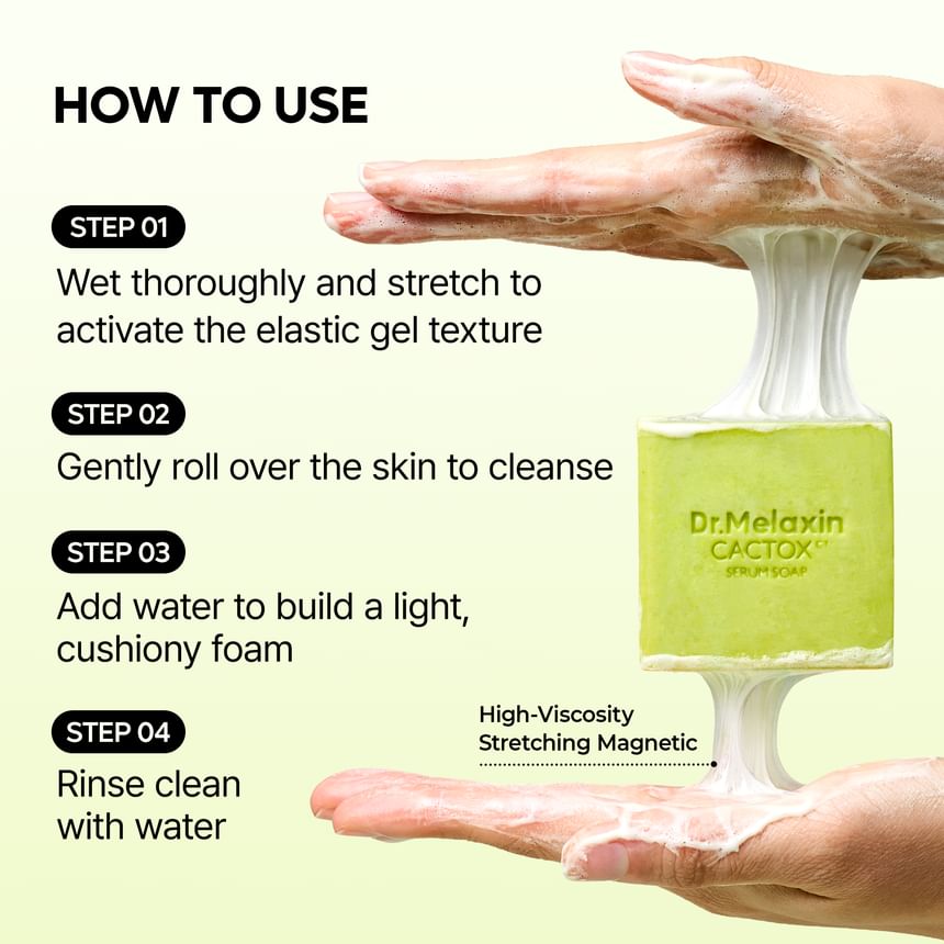 Dr.Melaxin - Cactox Serum Soap [110g]