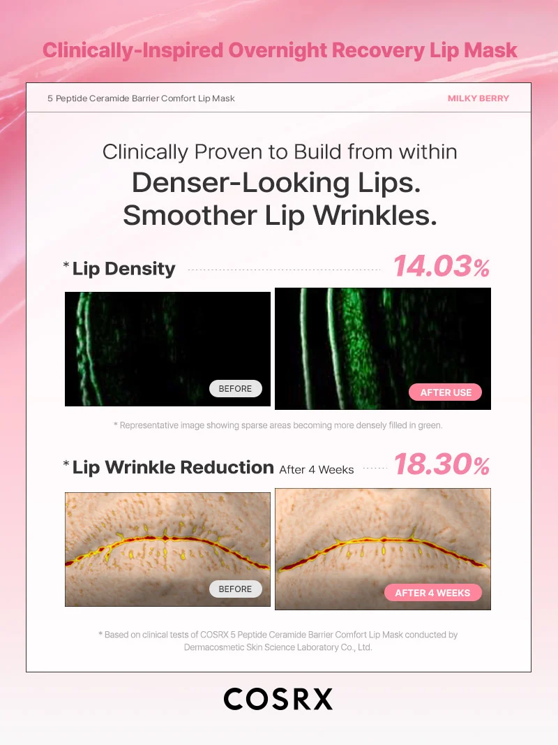 COSRX - 5 Peptide Ceramide Barrier Comfort Lip Mask (12ml)
