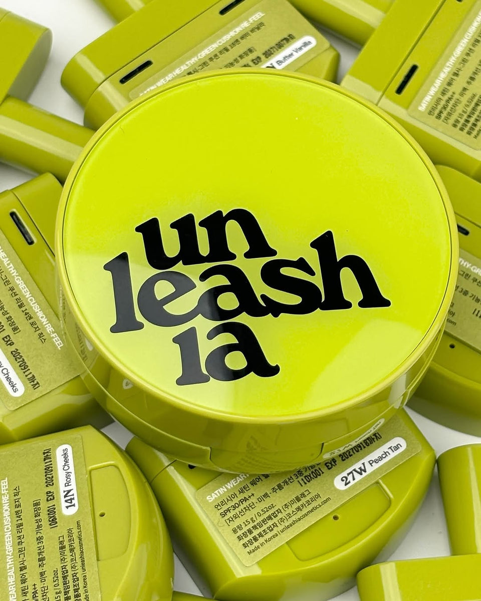 UNLEASHIA - Satin Wear Healthy-Green Cushion #27W Peach Tan