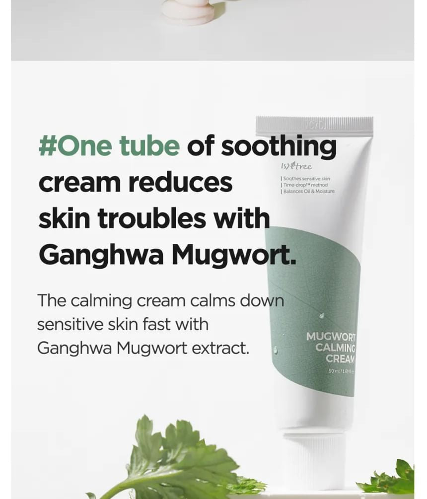 Isntree - Mugwort Calming Cream [New Version - 50ml]