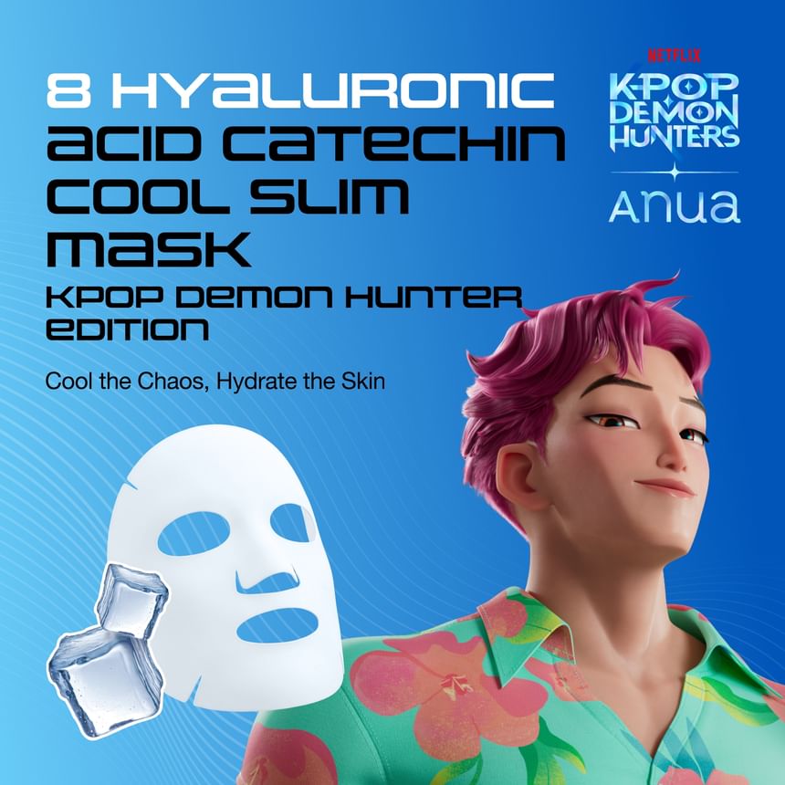 Anua - [KDH] Hyaluronic Acid Catechin Cool Slim Mask [1EA]
