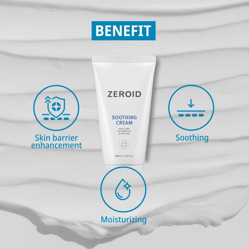 ZEROID - Soothing Cream (80ml)