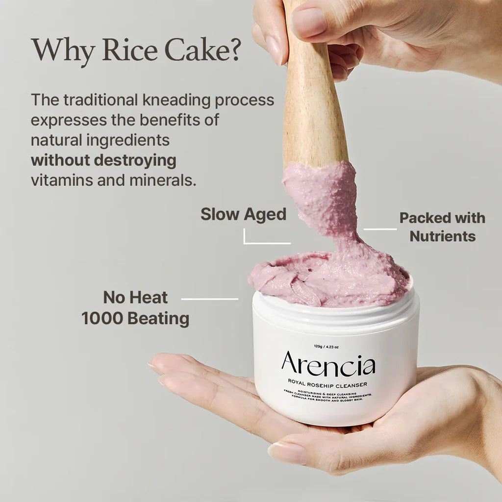 Arencia - Fresh Rosehip Rice Mochi Cleanser (2025 Version) (120g)