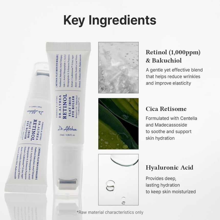 Dr.Althea - Retinol Flat Iron Eye Roller [25ml]