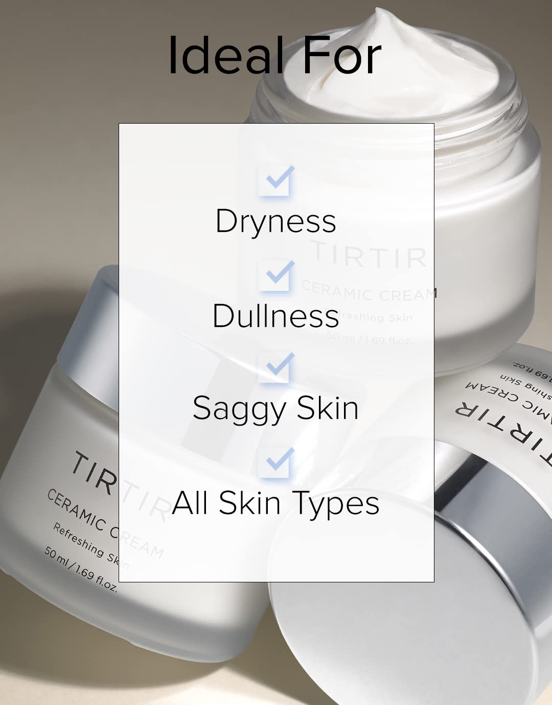 TIRTIR - Ceramic Cream [50ml]