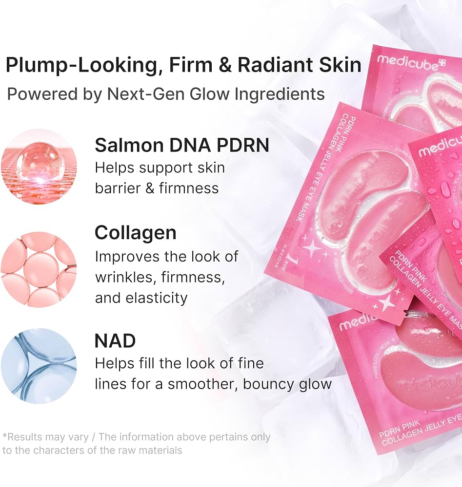 Medicube - PDRN Pink Collagen Jelly Eye Mask [50 pouch]