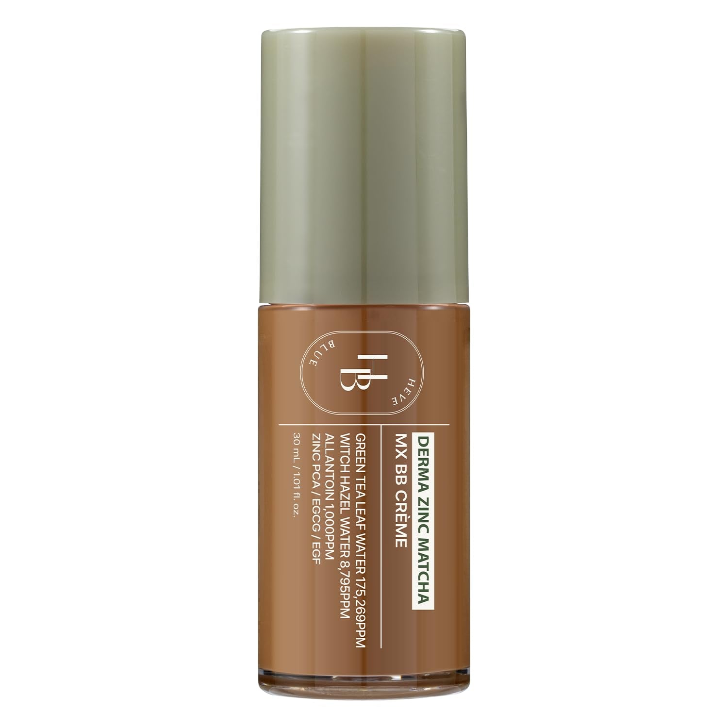 Heveblue - Derma Zinc Matcha MX BB Cream [6.0 Walnut]