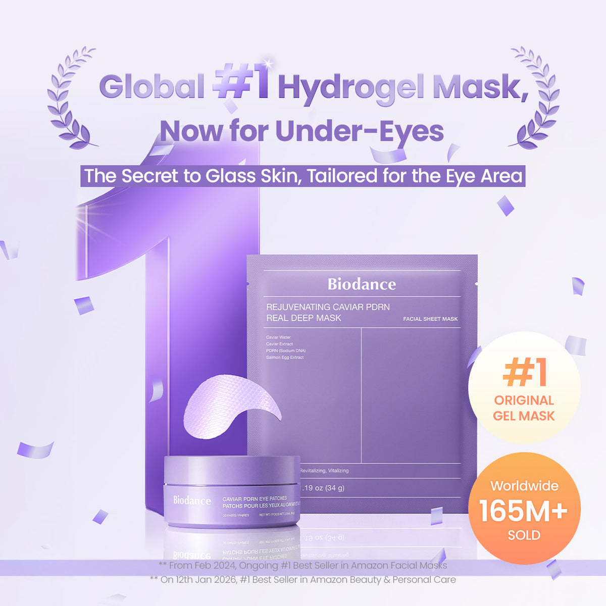 Biodance - Caviar PDRN Eye Patches [30 pairs]