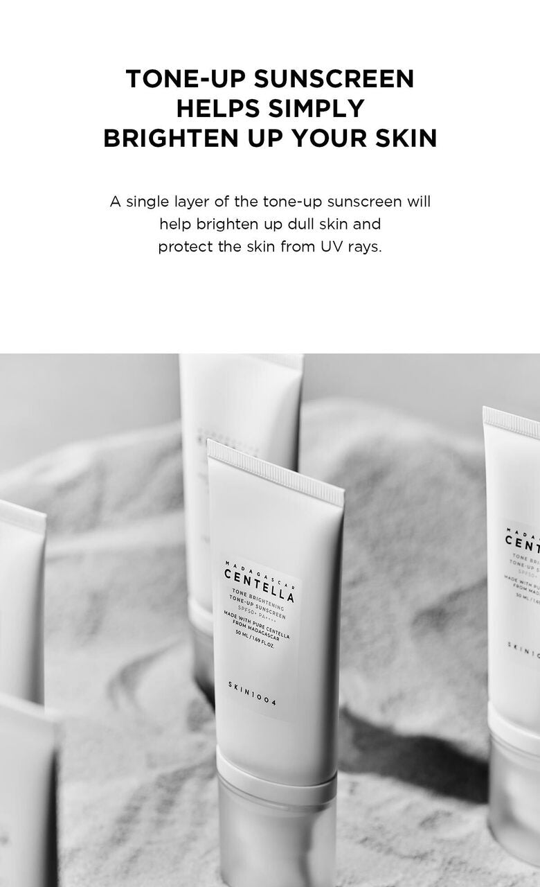 SKIN1004 - Madagascar Centella Tone Brightening Tone-Up Sunscreen (50ml)