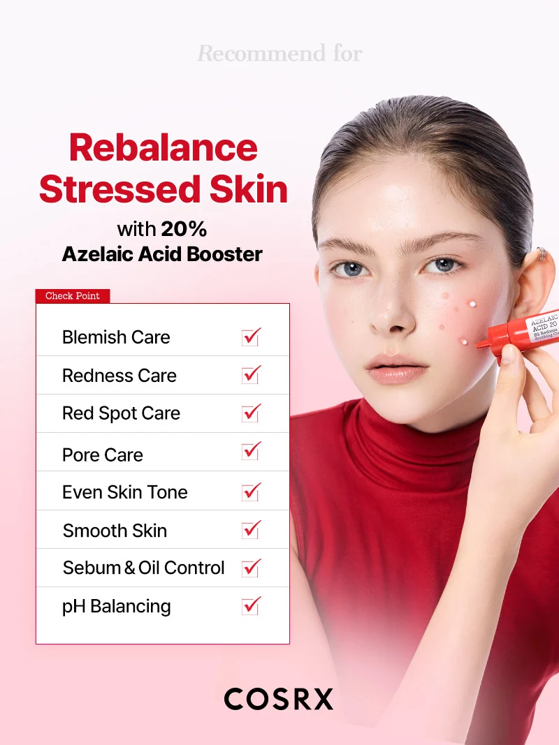 COSRX - Azelaic Acid 20 B5 Redness Soothing Cream (30ml)