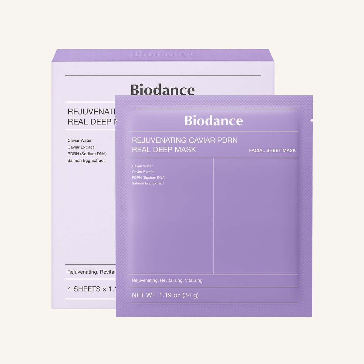 Biodance - [Renew] Rejuvenating Caviar PDRN Real Deep Mask [1ea]