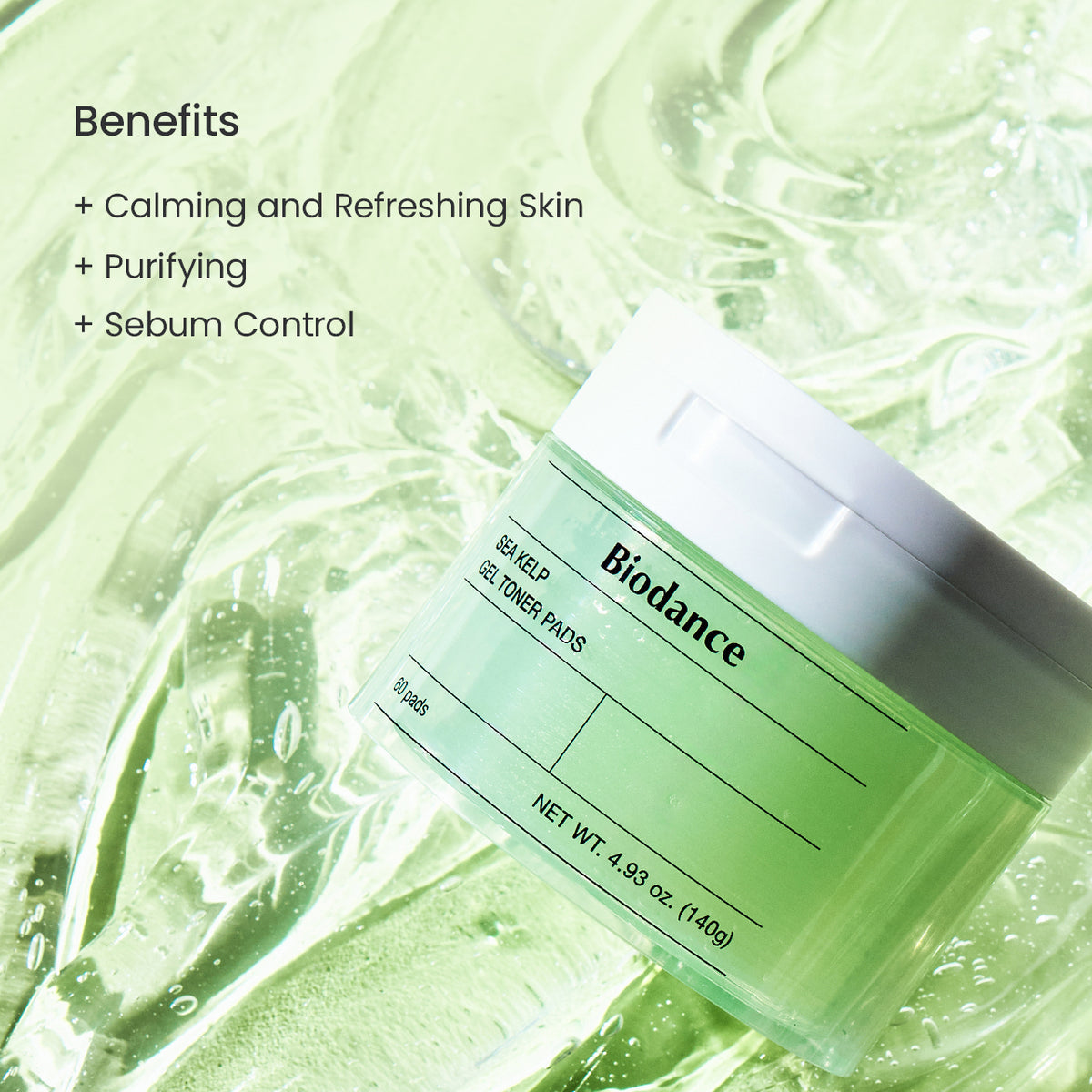 Biodance - Sea Kelp Gel Toner Pad [60ea]