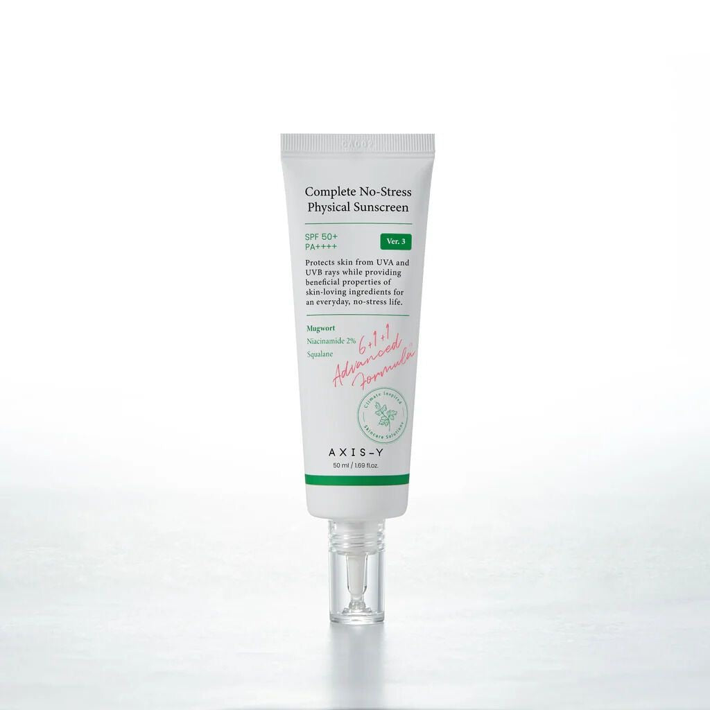 AXIS-Y - Complete No-Stress Physical Sunscreen (V3) (50ml)