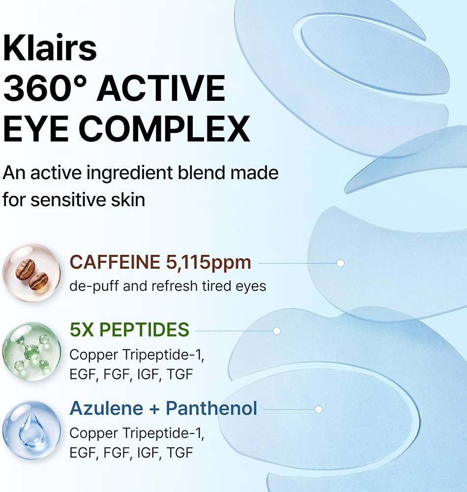 dear, Klairs - Blue Caffeine Full Cover Eye Patch (60EA)