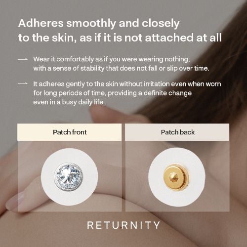 Returnity - Ear Therapy Acupressure Patch Pearl [10pcs]