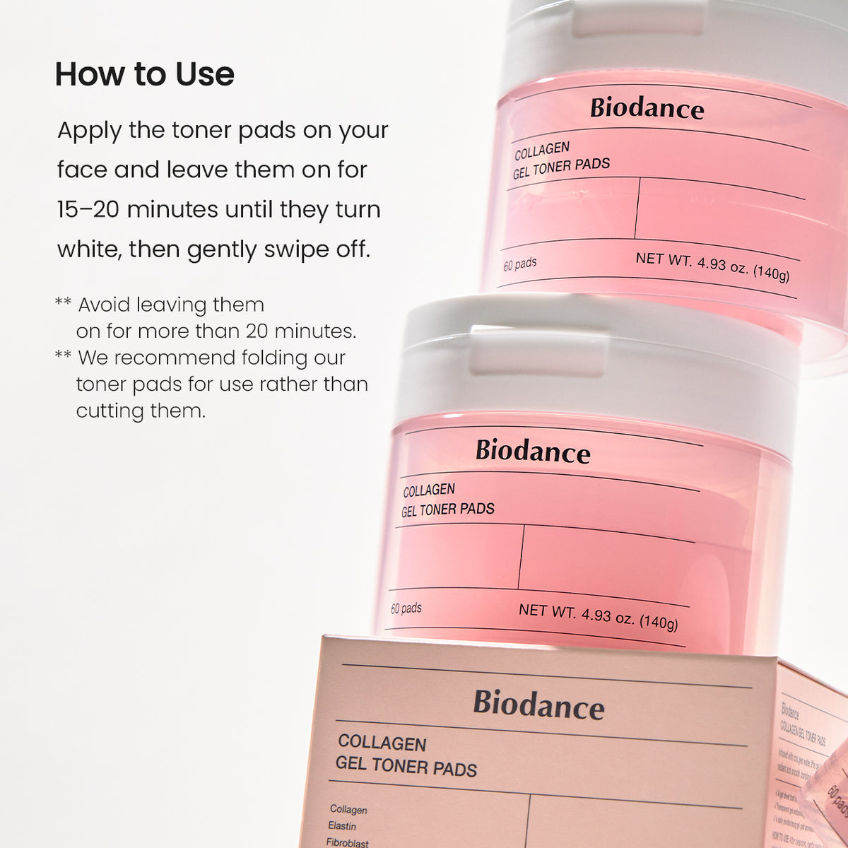 Biodance - Collagen Gel Toner Pads [60 pads]