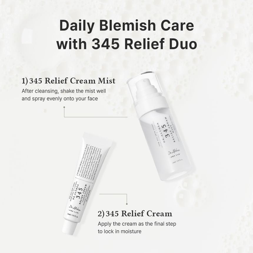 Dr.Althea - 345 Travel Set [Mist 60ml + Serum 15ml + Cream 15ml]