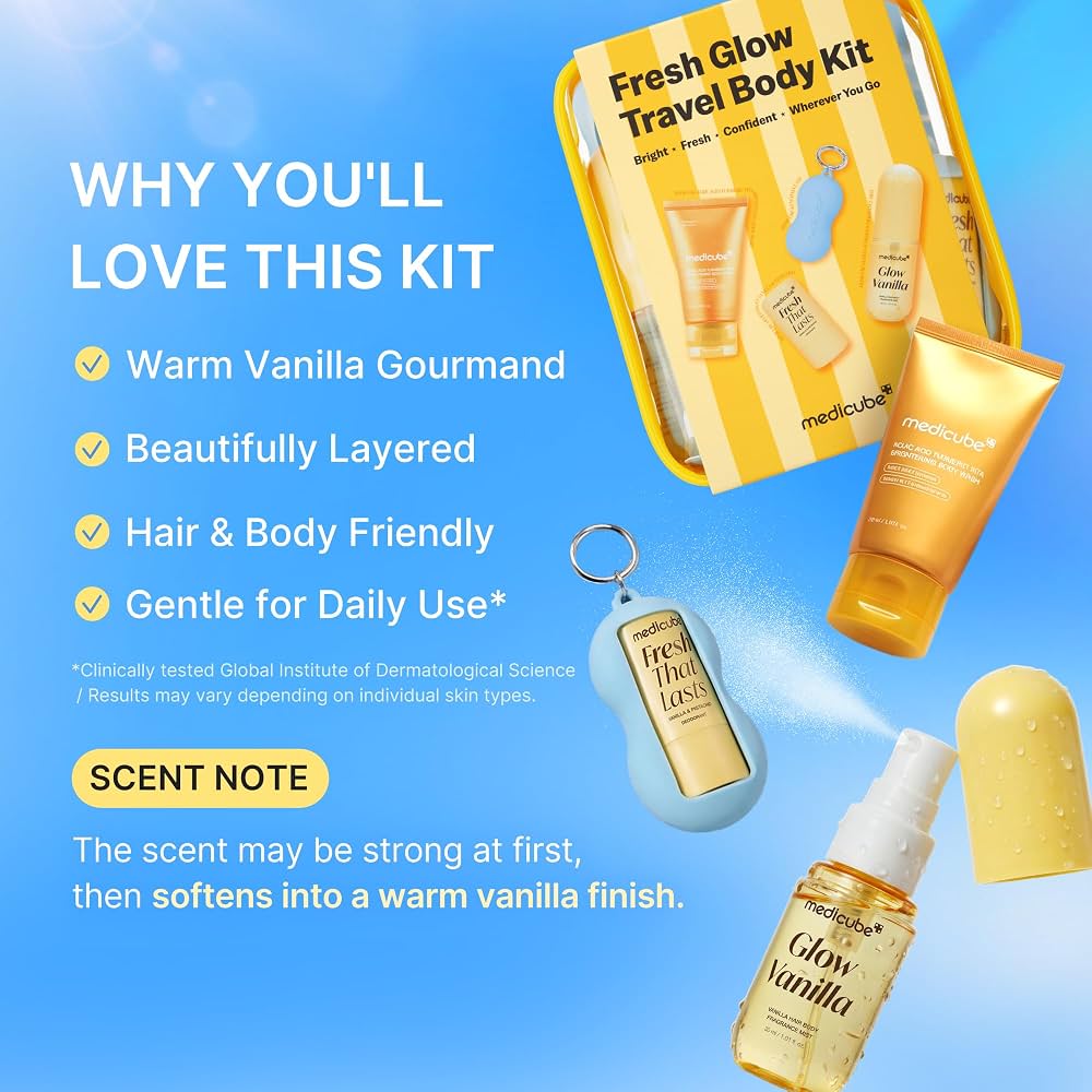 Medicube - Fresh Glow Travel Body Kit