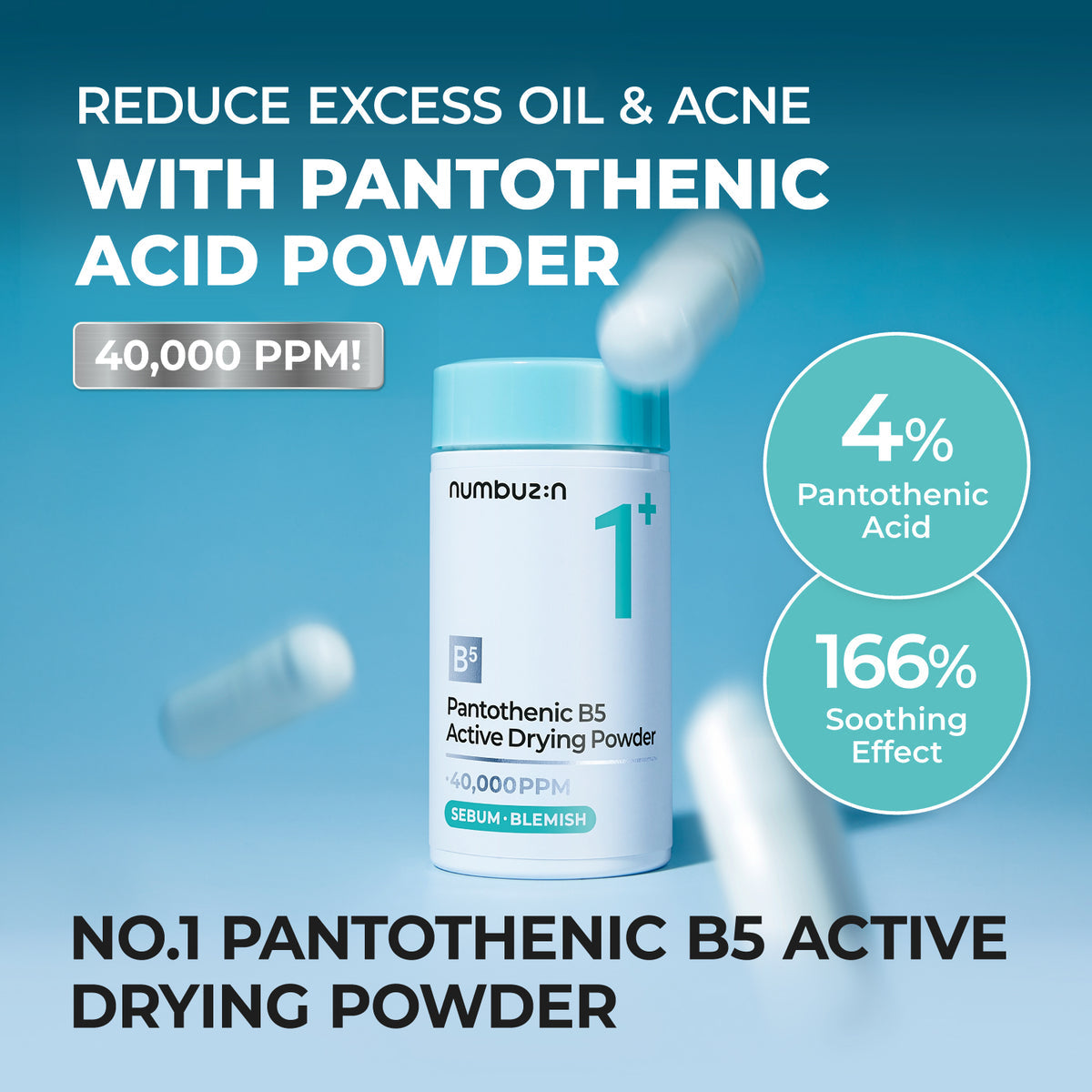 Numbuzin - No.1 Pantothenic B5 Active Drying Powder (7g)