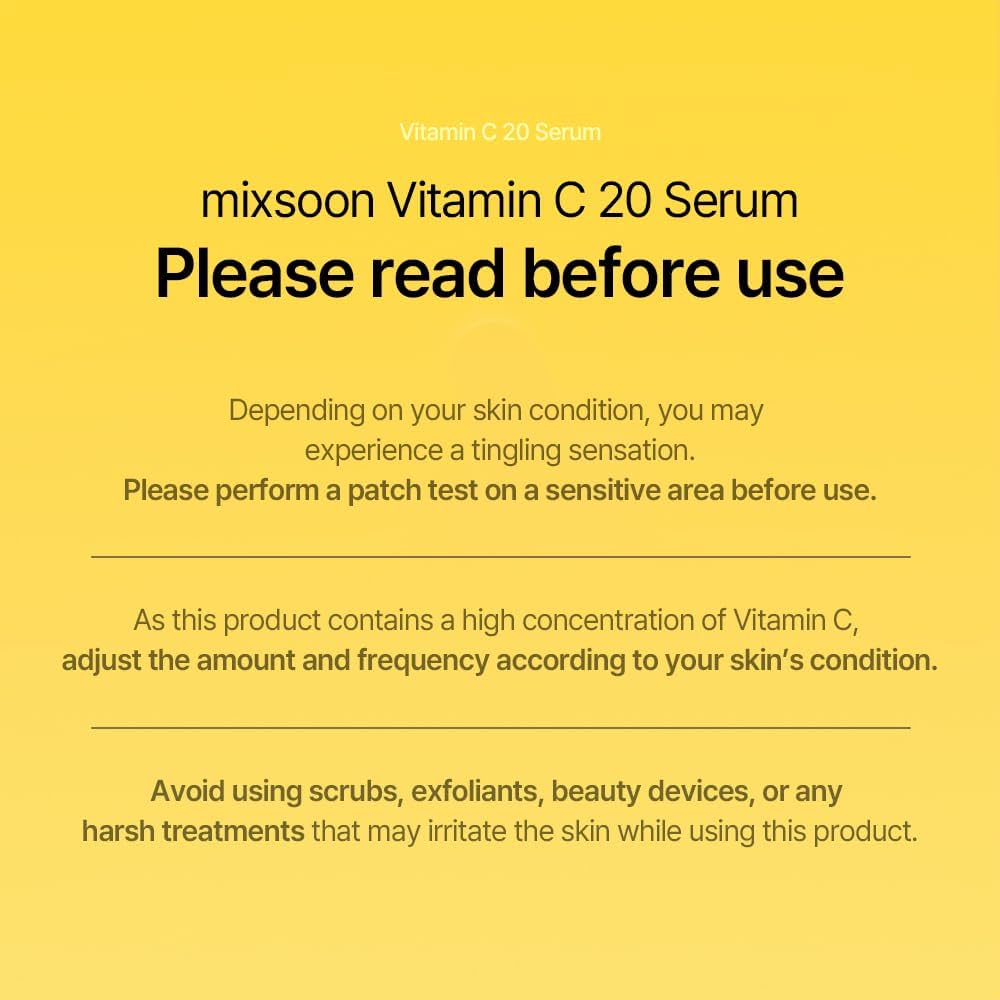 Mixsoon - Vitamin C 20 Serum (10ml)