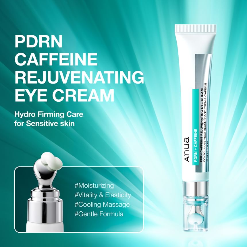 Anua - PDRN Caffeine Rejuvenating Eye Cream (20ml)