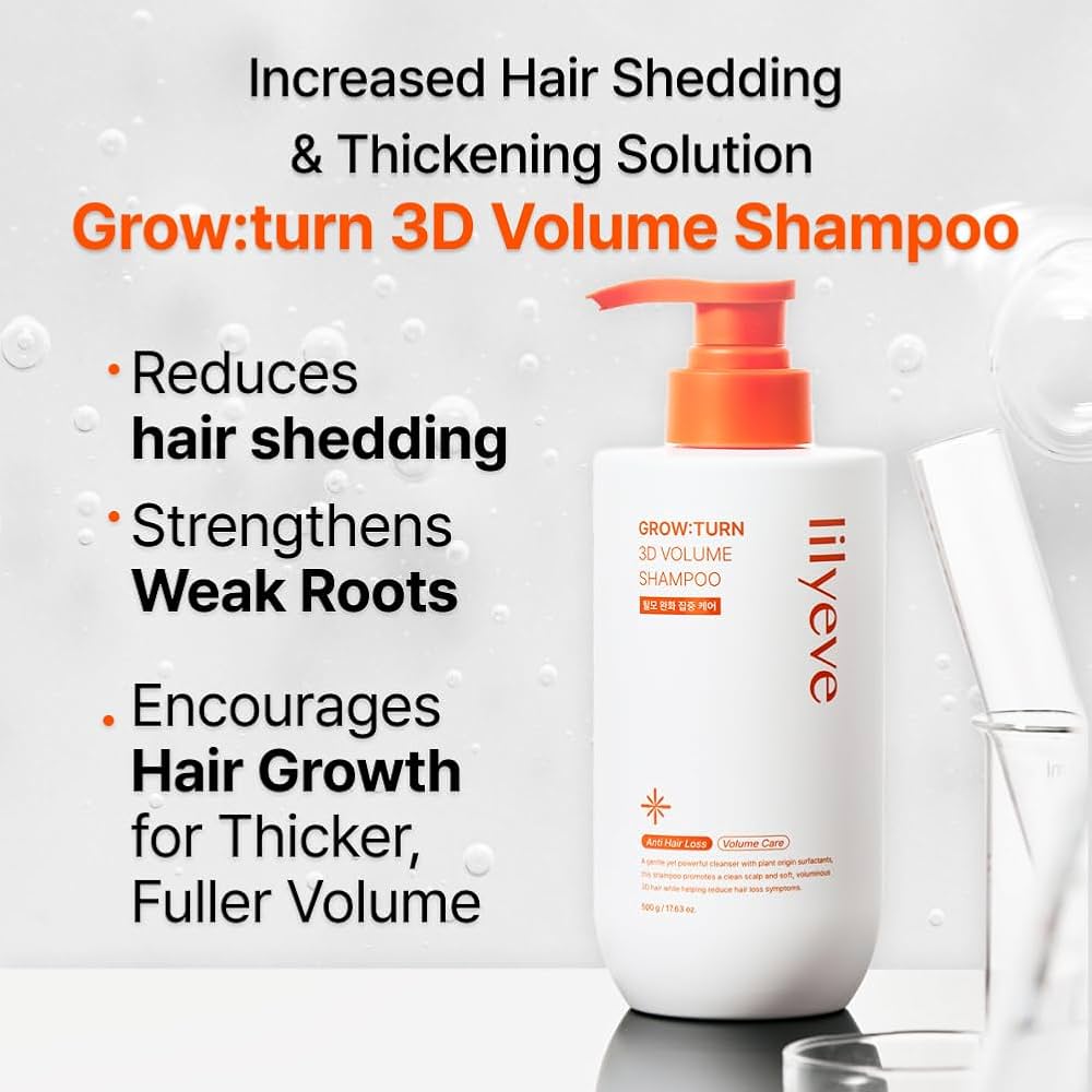 lilyeve - Grow Turn Exosome 3D Volume Shampoo (500ml)