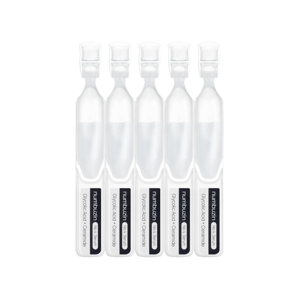 Numbuzin - No.4 Ceramide AHA Glazed Skin Prep Serum [1.3ml*10ea]