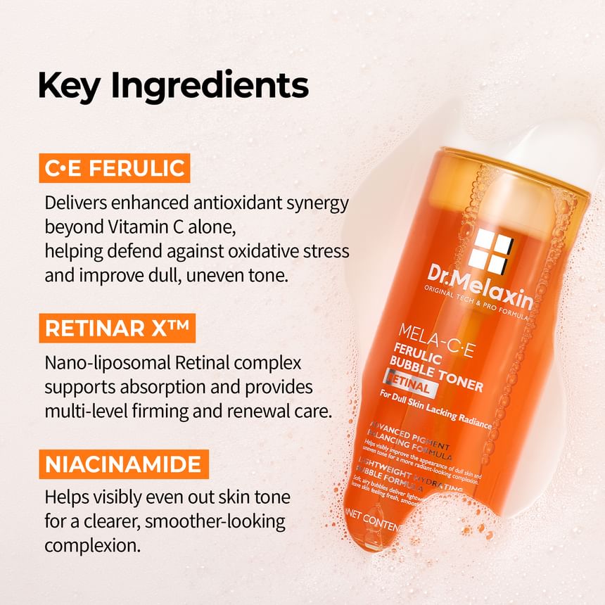 Dr.Melaxin - Mela-CE Ferulic Bubble Toner (150ml)