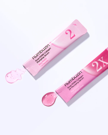 Numbuzin - No.2 Rose PDRN Collagen Plumping Serum DUO [1.2ml*10ea]